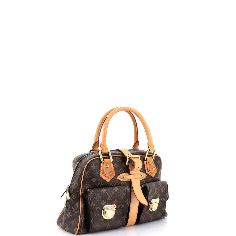Louis Vuitton GM Manhattan Handbag Monogram Canvas - Picture 2 of 8